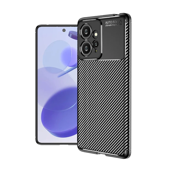 Xiaomi Redmi Note 12 4G Negro Silikon Kapak kılıf ürün görseli 1