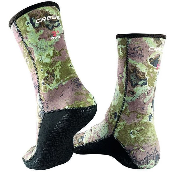 Cressi Metallite 3 mm Camo Dalış Patiği Medium ürün görseli 1