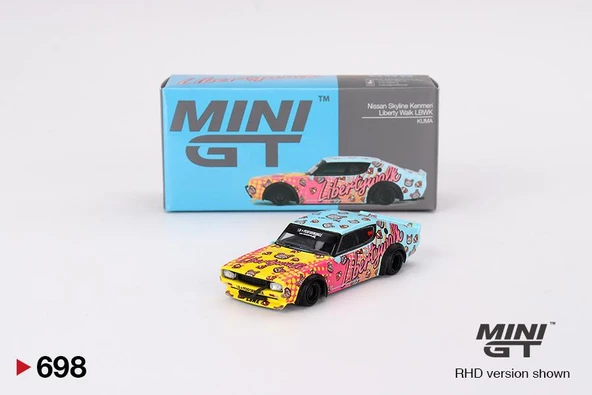 Mini GT Nissan Skyline Kenmeri Liberty Walk LBWK KUMA 698 ürün görseli 1