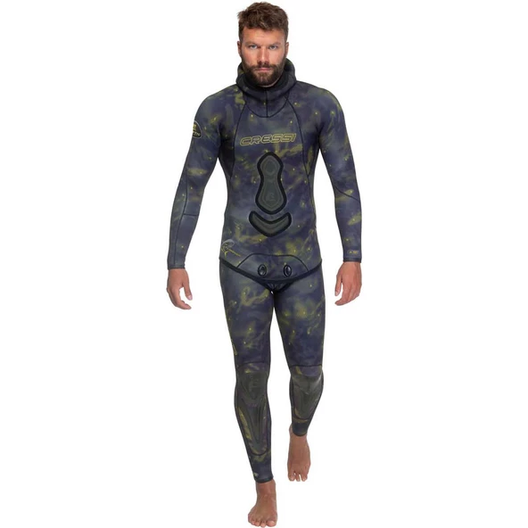 Cressi Lampuga Man 7+5 mm Dalış Elbisesi Large - Resim 3
