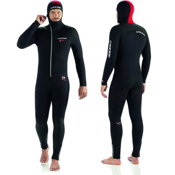Cressi Diver Man 5 mm Dalış Elbisesi Large - Resim 5