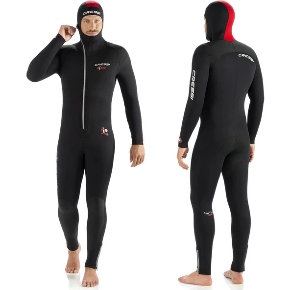 Cressi Diver Man 5 mm Dalış Elbisesi Medium - Resim 4