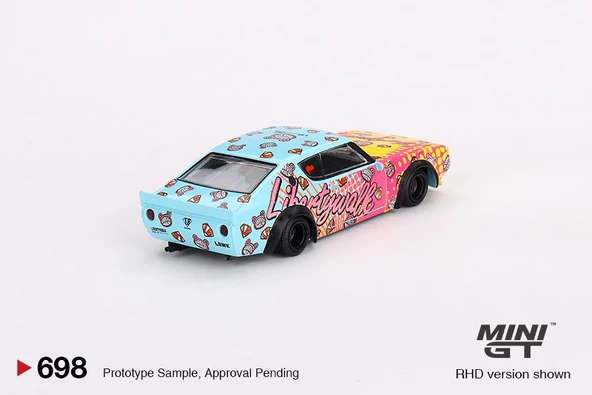 PTTAVM: Mini GT Nissan Skyline Kenmeri Liberty Walk LBWK KUMA 698