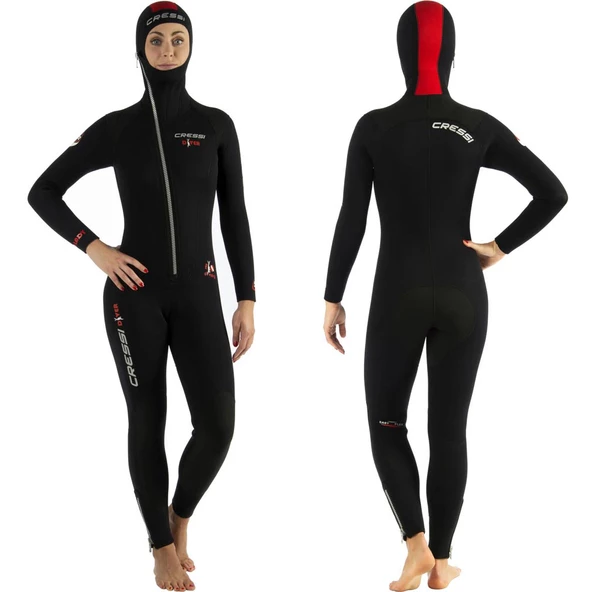 Cressi Diver Lady 5 mm Dalış Elbisesi Large - Resim 3