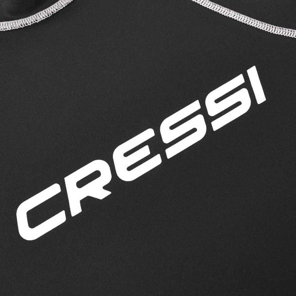 Cressi Lady Kısa Kollu Siyah-Beyaz Yetişkin Rash Guard Medium ürün görseli 1