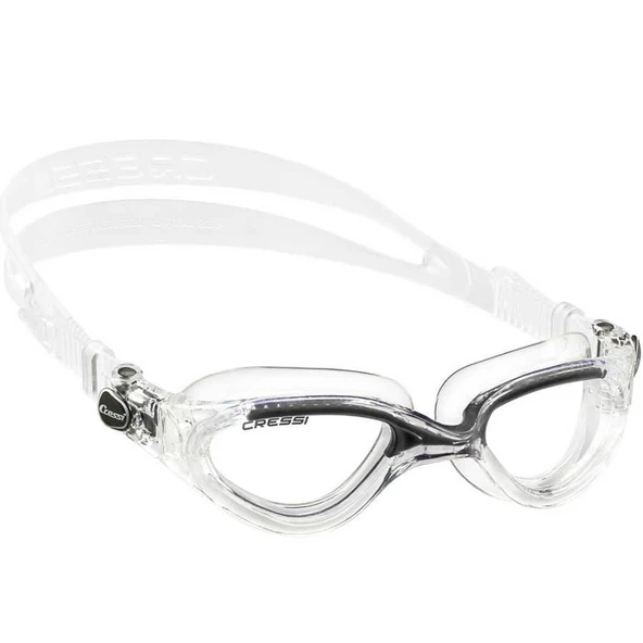 Cressi Flash Yetişkin Deniz Gözlüğü CLEAR-CLEAR-BLACK ürün görseli 1