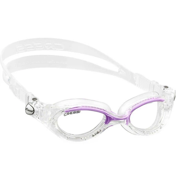 Cressi Flash Lady Yetişkin Deniz Gözlüğü CLEAR-CLEAR-LILAC ürün görseli 1