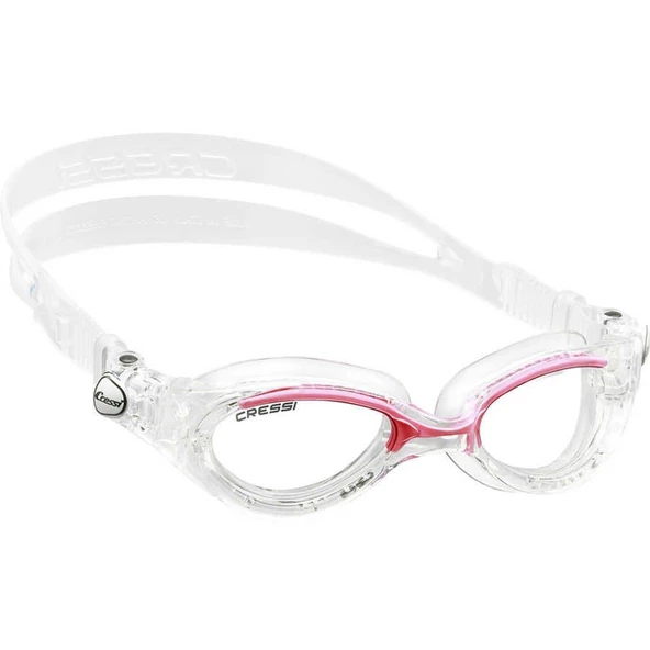 Cressi Flash Lady Yetişkin Deniz Gözlüğü CLEAR-CLEAR-PINK ürün görseli 1