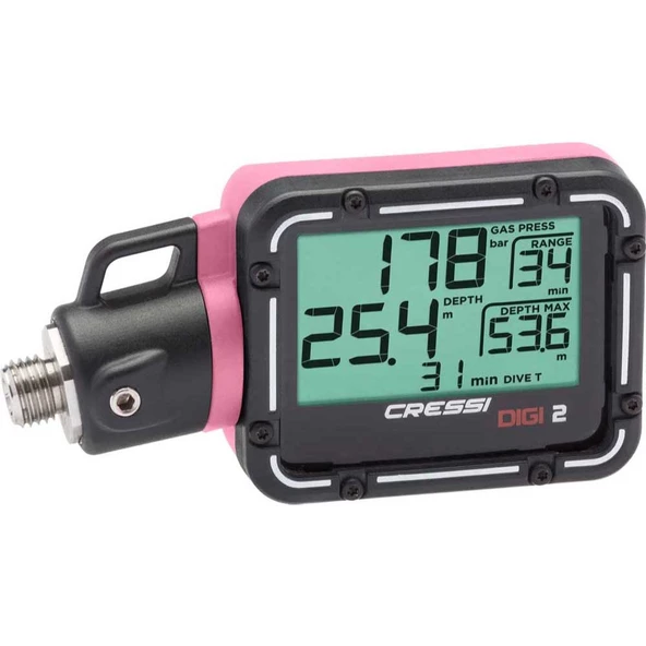 Cressi Digi 2 Pembe Dijital Dalış Konsolu - Resim 2