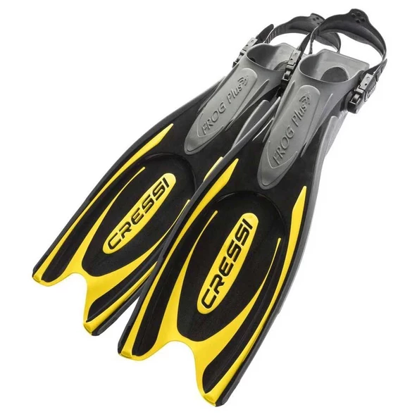 Cressi Frog Plus Sarı Dalış Paleti NO:44-47 ürün görseli 1