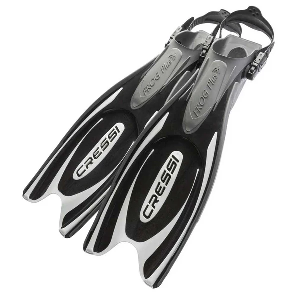 Cressi Frog Plus Gümüş Dalış Paleti NO:38-41 - Resim 2