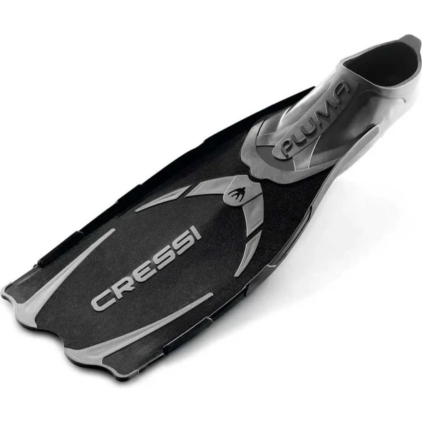 Cressi Pluma Siyah-Gümüş Dalış Paleti NO:35-36 ürün görseli 1