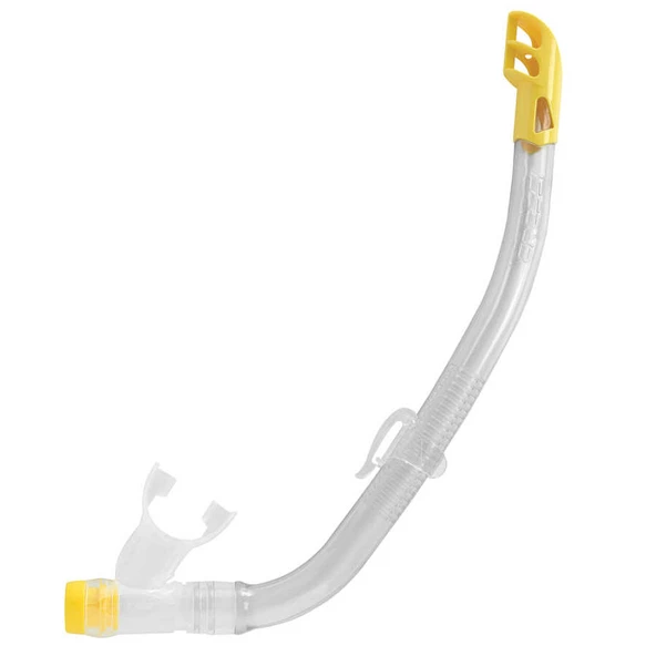 Cressi Top Şnorkel CLEAR-YELLOW - Resim 2