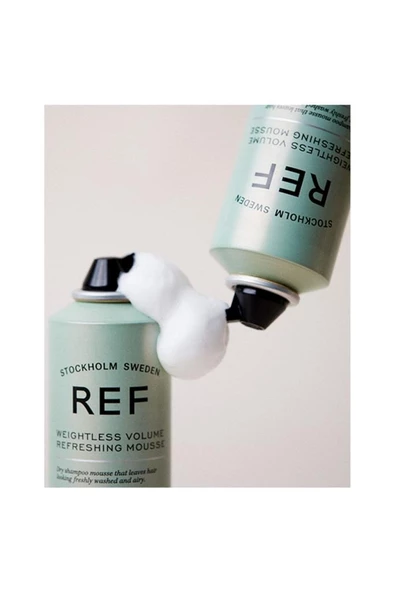 REF Weıghtless Volume Refreshıng Mousse 200 Ml - Resim 3