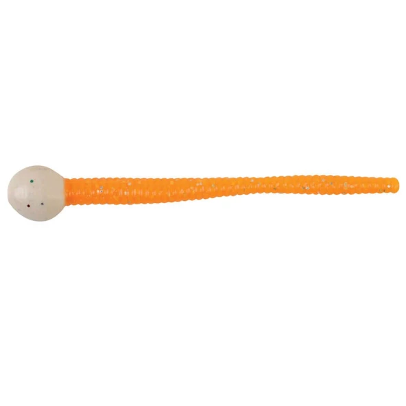 Berkley Powerbait Floating Mice Tails Glow-Orange Silver 8 cm Silikon Yem 13 Adet ürün görseli 1