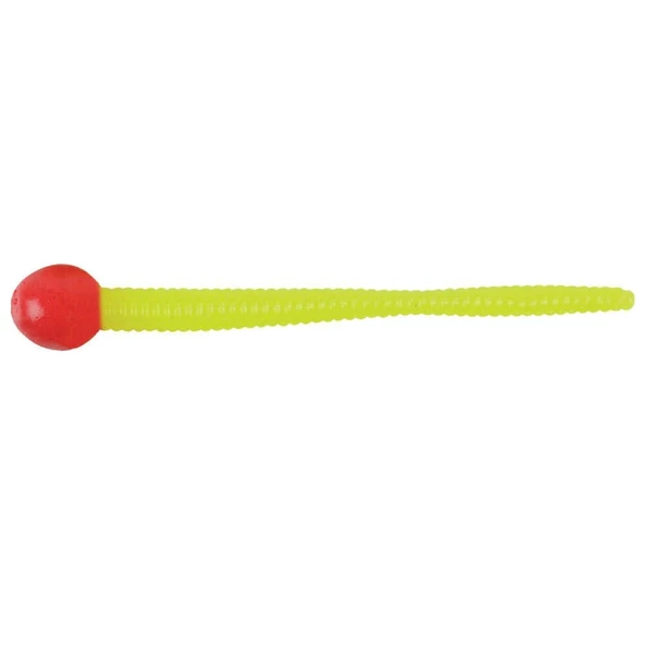 Berkley Powerbait Floating Mice Tails Fluo Red-Chartreuse 8 cm Silikon Yem 13 Adet ürün görseli 1