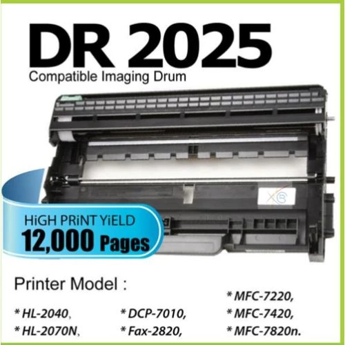 Brother DR-2025 Muadil Drum Unitesi 12K ürün görseli 1