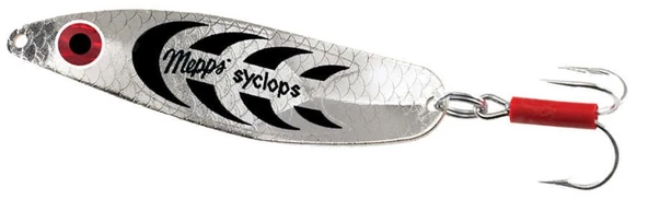 MEPPS Syclops Gümüş Siyah No:3(28g) Olta Kaşığı ürün görseli 1