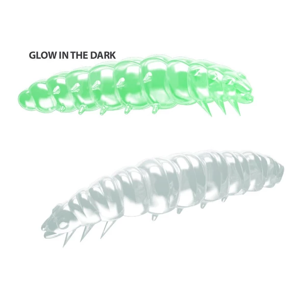 Libra Lures Larva Cheese(Peynir Aromalı) Glow UV Green 3.5 cm Suni Yem ürün görseli 1