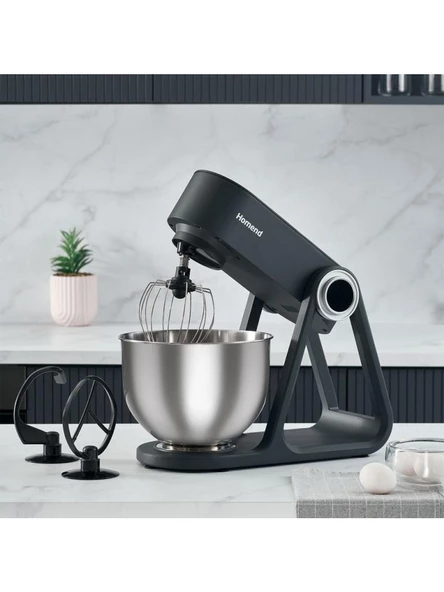 Homend Profashion Digital Ekran 5 Lt Stand Mikser 3023H Antrasit ürün görseli 1