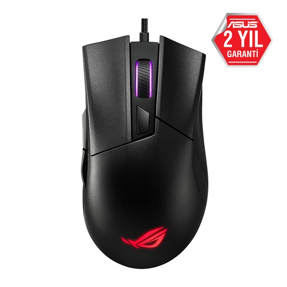ASUS ROG GLADIUS CORE II FPS GAMING MOUSE ürün görseli 1