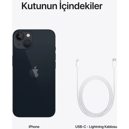 Apple iPhone 13 256 GB Siyah - Resim 9