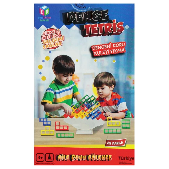 Hobi Eğitim Dünyası Denge Tetrisi HED 099 ürün görseli 1