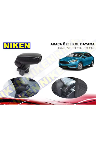 Ford Focus 3 Kol Dayama Kolçak Vidasız Konsol 2015+ ürün görseli 1