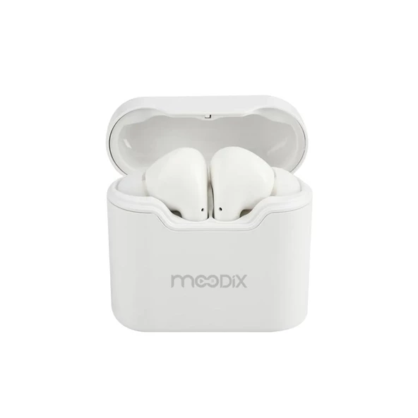 Moodix KI23KT03 Bluetooth Kulakiçi Kulaklık Beyaz ürün görseli 1