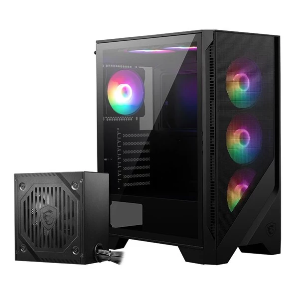 MSI 650W 80+ BRONZE MAG FORCE 120A B65 GAMING MID-TOWER PC KASASI ürün görseli 1