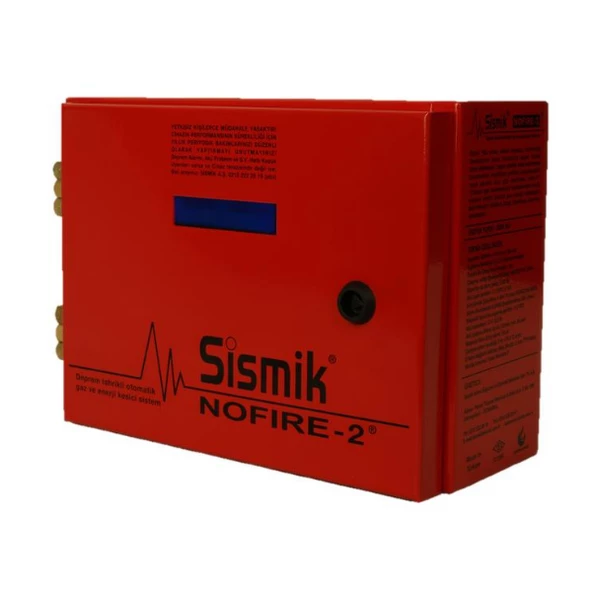 Sismik NOFIRE-2 Deprem Uyarı ve Alarm Cihazı Sismik/Deprem Sensörü ürün görseli 1