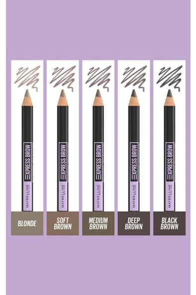 Maybelline New York Eyebrow Express Pencil 05 Deep Brown ürün görseli 1