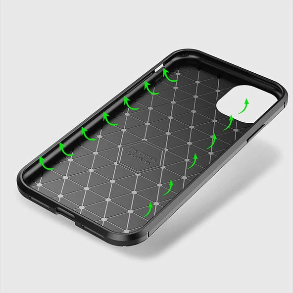 iPhone 11 Kılıf Negro Silikon Kapak - Resim 9