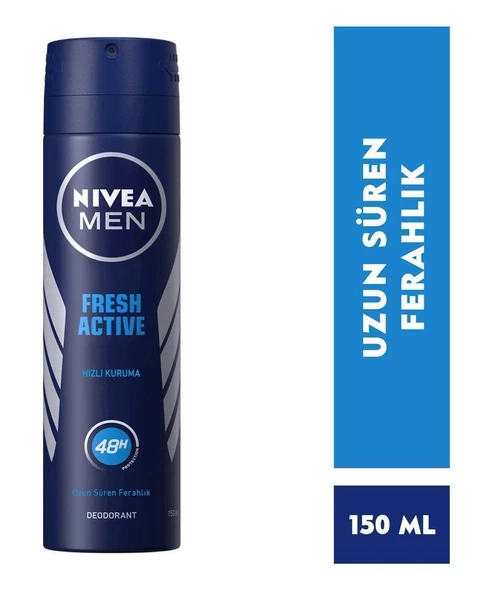 NIVEA MEN Fresh Active Hızlı Kuruma x 3 ADET ürün görseli 1