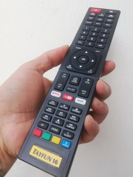 Hyundai Model No 50HYN3105 İle Uyumlu Tv Kumandası ürün görseli 1