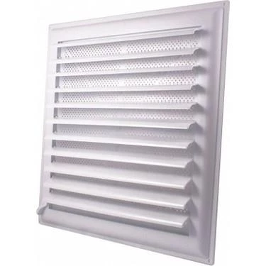 Beyaz Plastik Menfez (Panjur) 60x60 ürün görseli 1