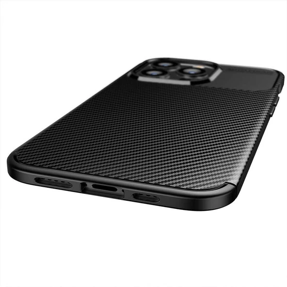 iPhone 13 Pro Kılıf Negro Silikon Kapak - Resim 4