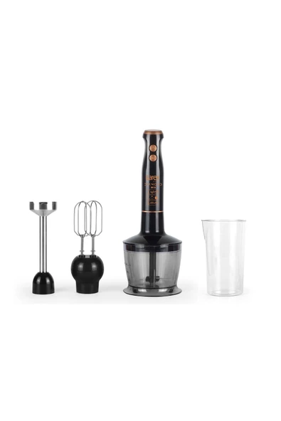 SAREX Sr-2010 Diamond Mix Blender Set - Siyah ürün görseli 1