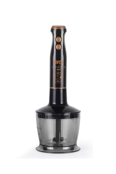 SAREX Sr-2010 Diamond Mix Blender Set - Siyah - Resim 3