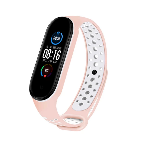 Xiaomi Mi Band 5 KRD-02 Silikon Kordon - Resim 10
