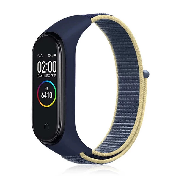 Xiaomi Mi Band 6 KRD-03 Hasır Kordon - Resim 7