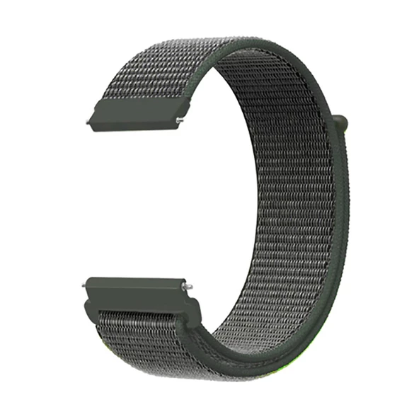Gear S3 (22mm) KRD-03 Hasır Kordon - Resim 6