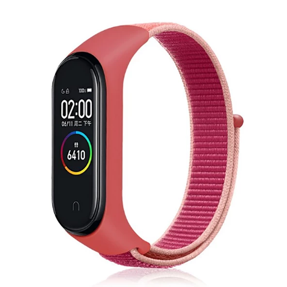 Xiaomi Mi Band 6 KRD-03 Hasır Kordon - Resim 4