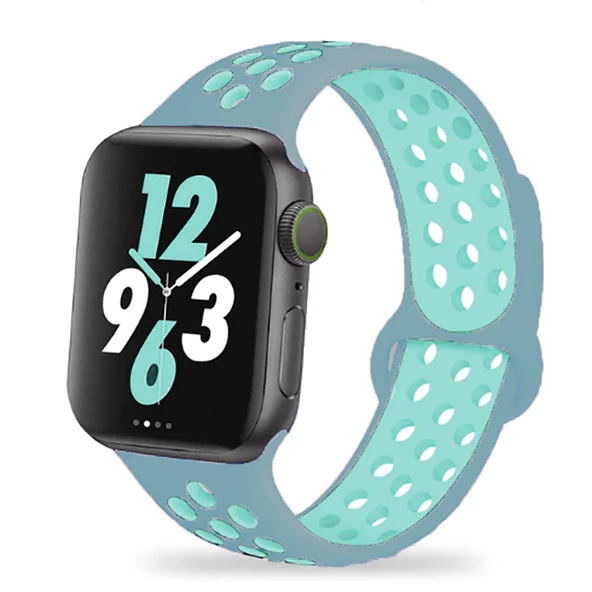 Apple Watch 40mm KRD-02 Silikon Kordon - Resim 12