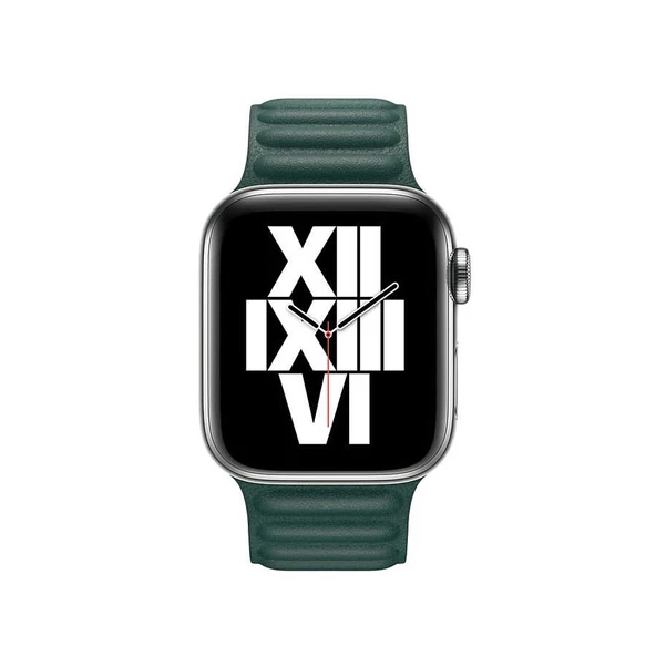 Apple Watch 38mm KRD-34 Deri Kordon - Resim 6