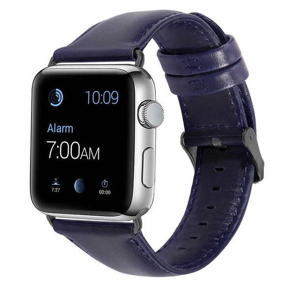 Apple Watch 42mm Luxury Leather Deri Kordon ürün görseli 1