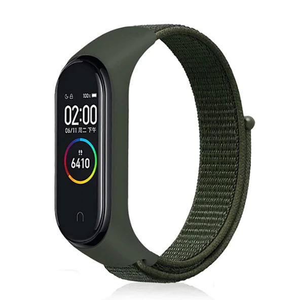 Xiaomi Mi Band 6 KRD-03 Hasır Kordon - Resim 11
