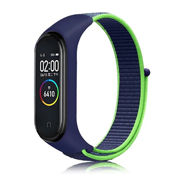 Xiaomi Mi Band 5 KRD-03 Hasır Kordon - Resim 10