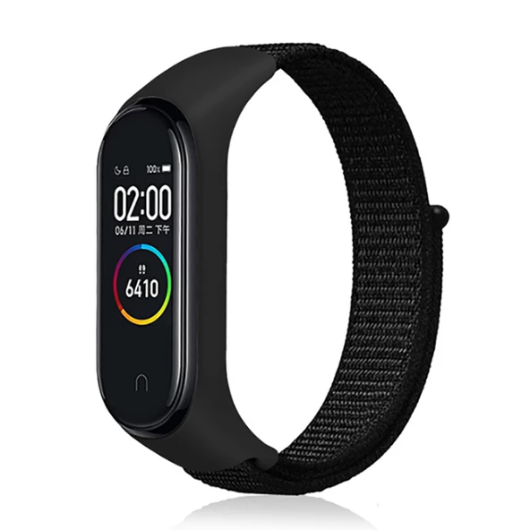 Xiaomi Mi Band 6 KRD-03 Hasır Kordon - Resim 3