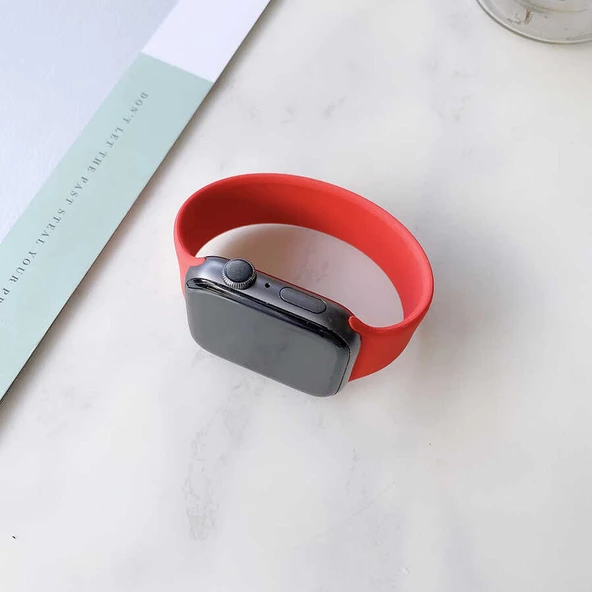 Apple Watch 42mm KRD-31 Solo Loop Small Kordon - Resim 4
